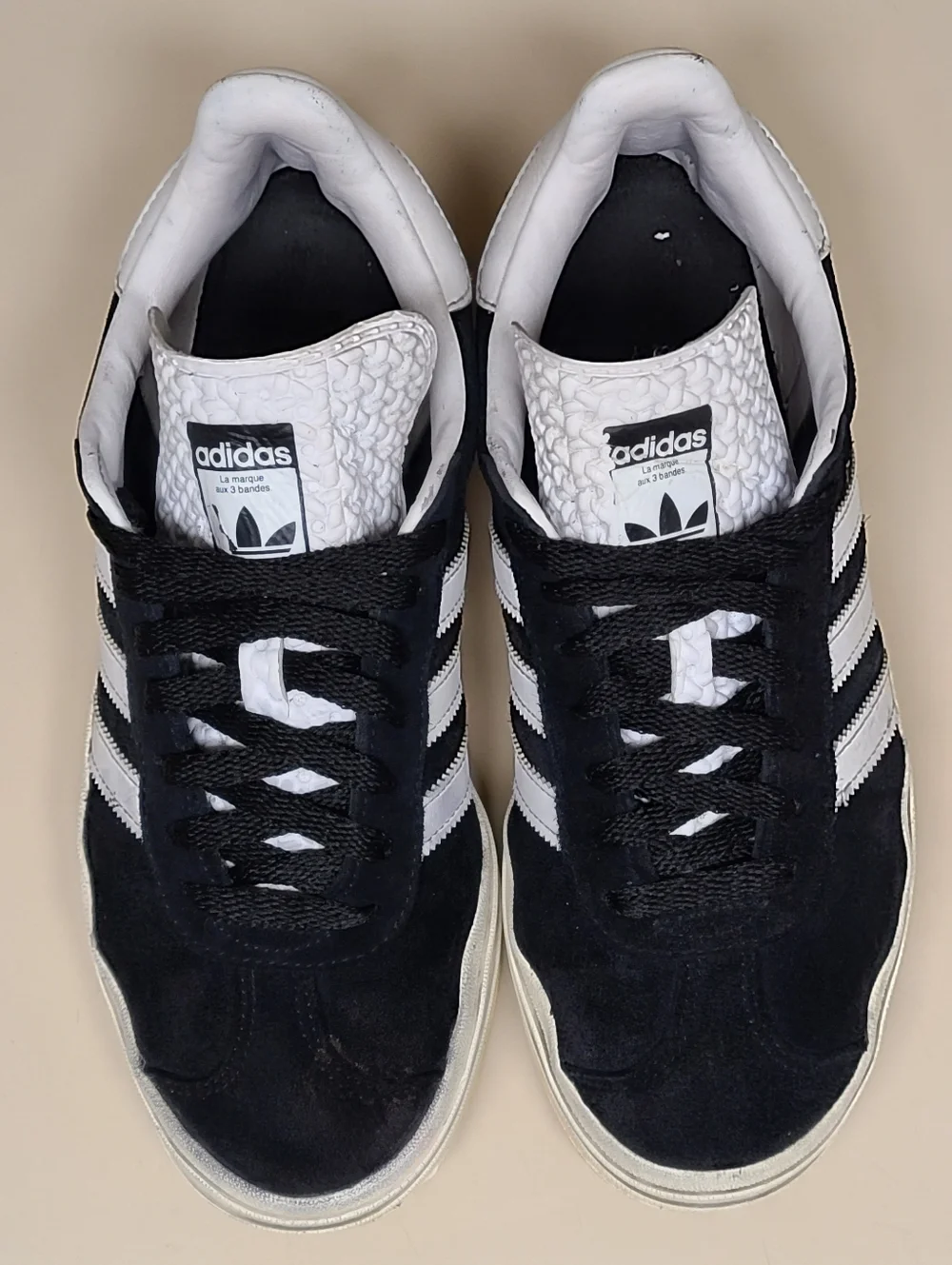 Adidas Gazelle Bold chunky suede platform casual sneakers size 8 - Picture 4 of 9
